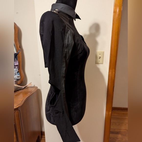 Lip service Gangsta Pranksta Gothic punk zip shrug bolero jacket - Picture 4 of 7